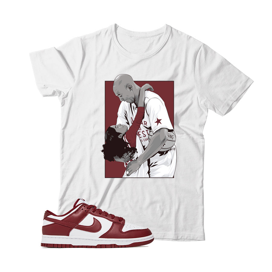 Dunk Low Team Red shirt