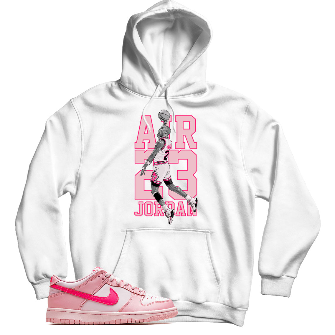 Dunk Low Triple Pink hoodie