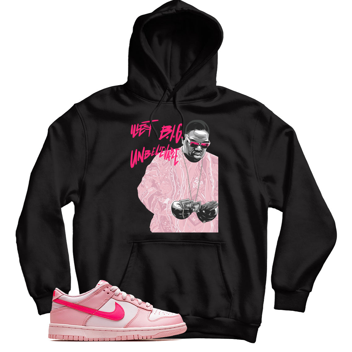 Dunk Low Triple Pink hoodie