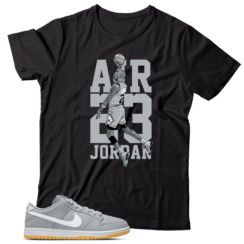 Dunk Low Wolf Grey Gum t shirt