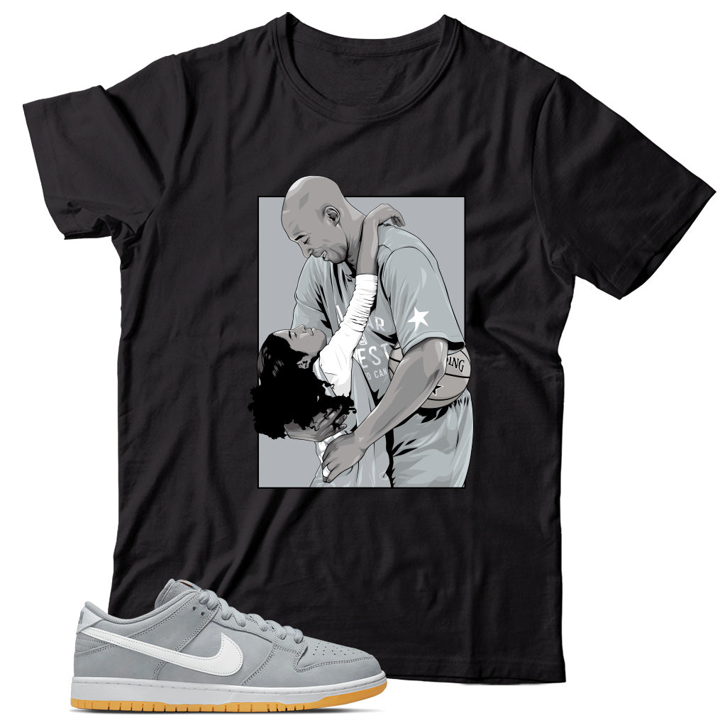 Dunk Low Wolf Grey Gum shirt