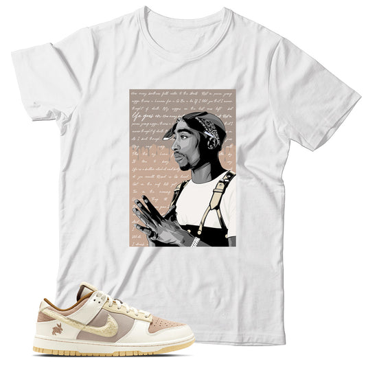 Dunk Low Year of the Rabbit White Taupe shirt