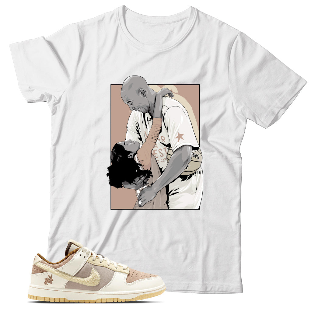 Dunk Low Year of the Rabbit Brown shirt