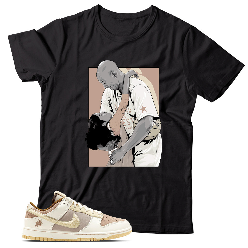 Dunk Low Year of the Rabbit Brown shirt