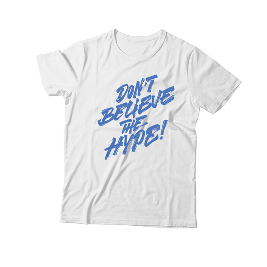 Hype Short Sleeve Crewneck T-Shirt - White/Black