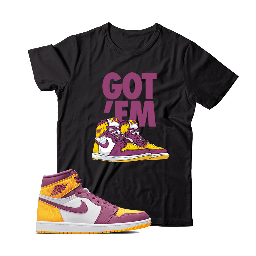 Jordan 1 Brotherhood shirt