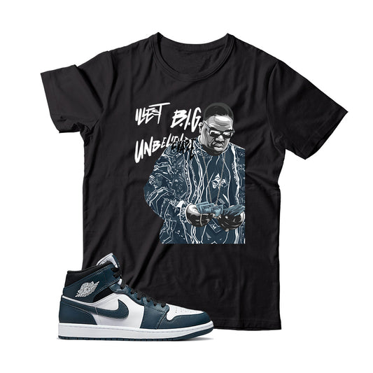 shirt match Jordan 1 Dark Teal