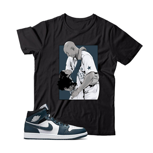 Jordan 1 Dark Teal shirt