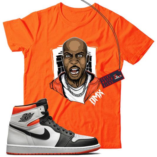 X T-Shirt Match Jordan 1 Electro Orange