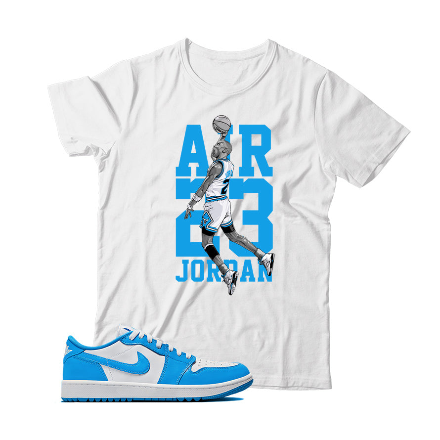 Jordan Low Golf UNC shirt