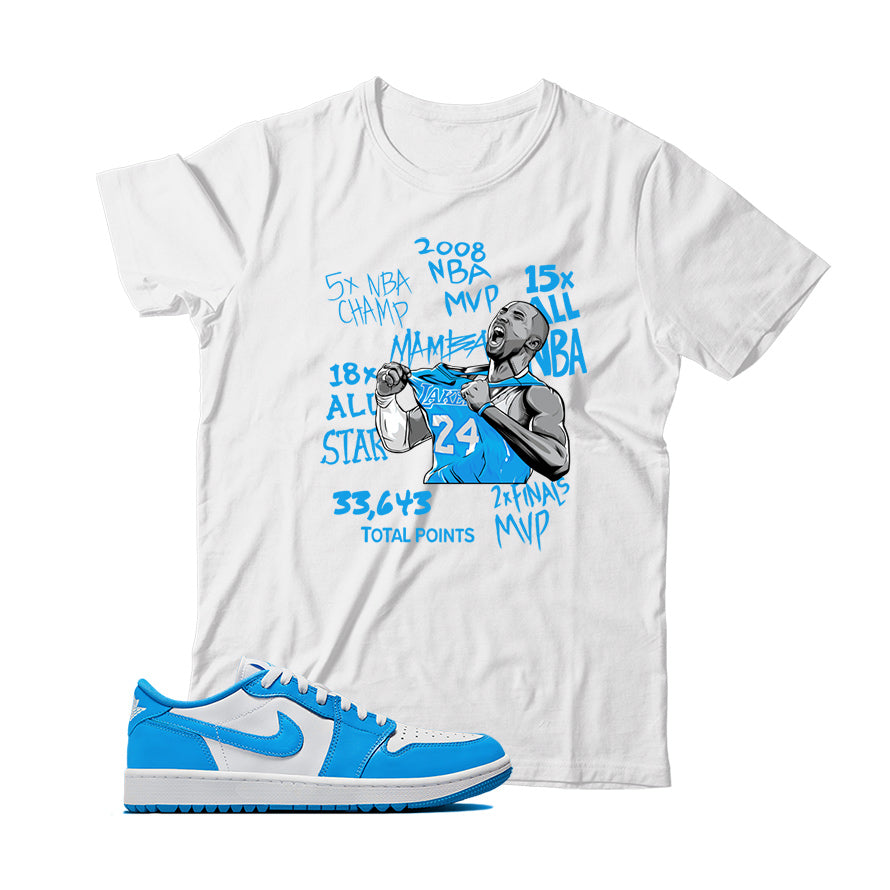 Jordan Low Golf UNC shirt