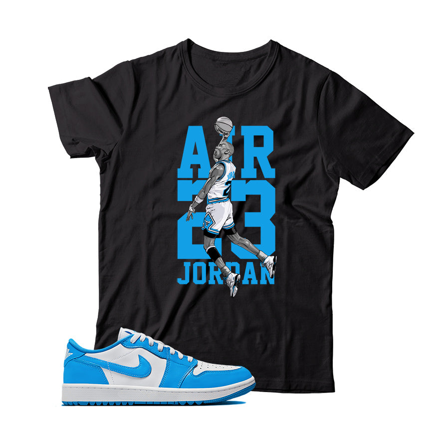 Jordan Low Golf UNC shirt