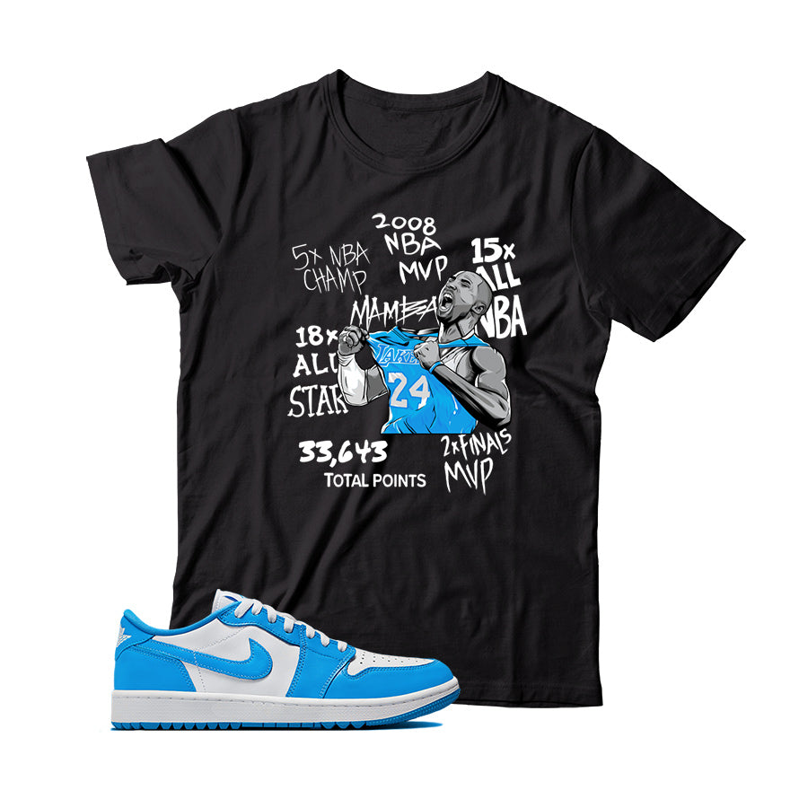 Jordan Low Golf UNC shirt