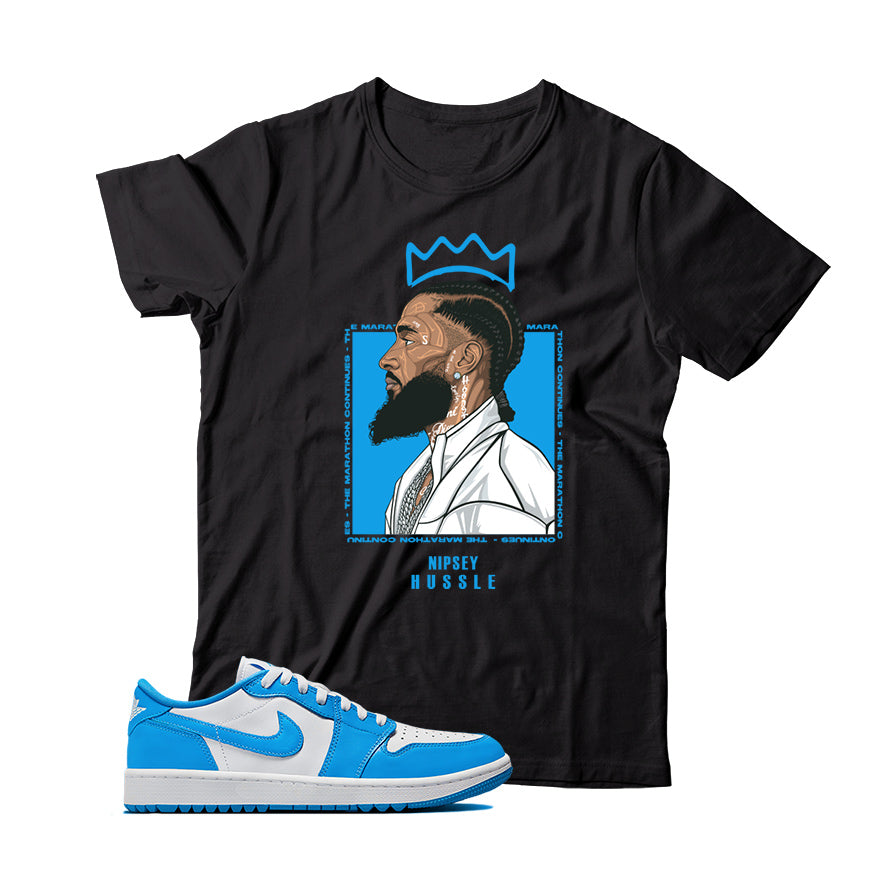 Jordan Low Golf UNC shirt