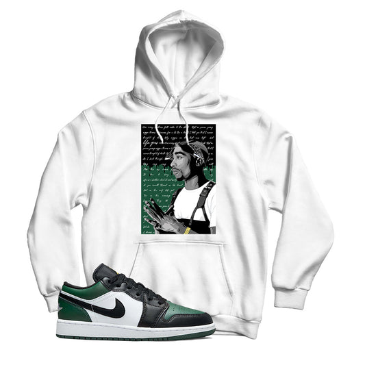 jordan low green toe hoodie