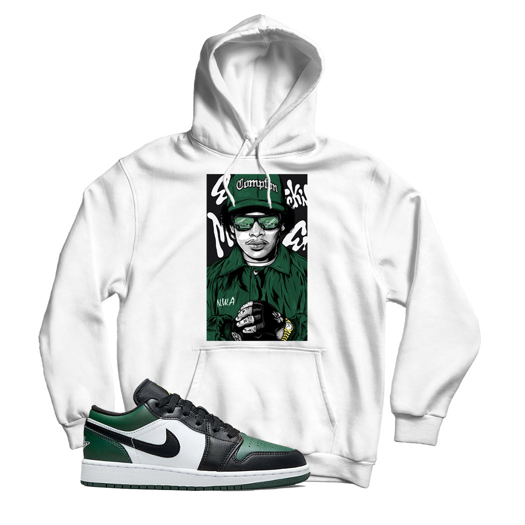 jordan low green toe hoodie