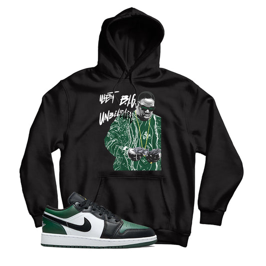 jordan low green toe hoodie