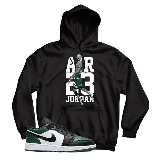 jordan low green toe hoodie