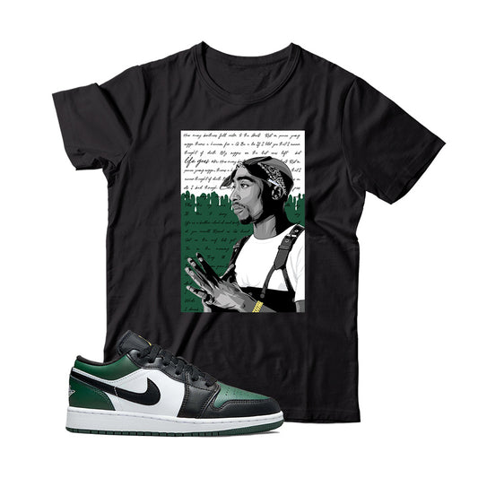 jordan low green toe t shirt