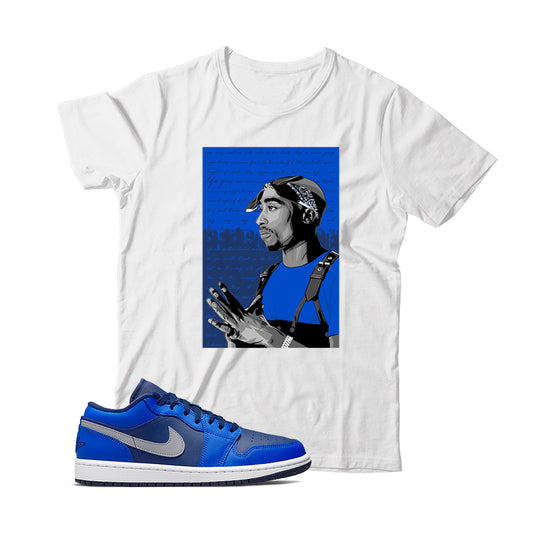 Jordan 1 Low Game Royal shirt