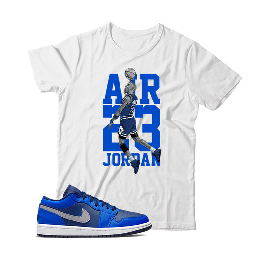 Jordan 1 Low Game Royal shirt