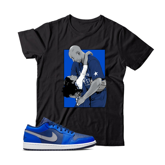 Jordan Low Game Royal shirt