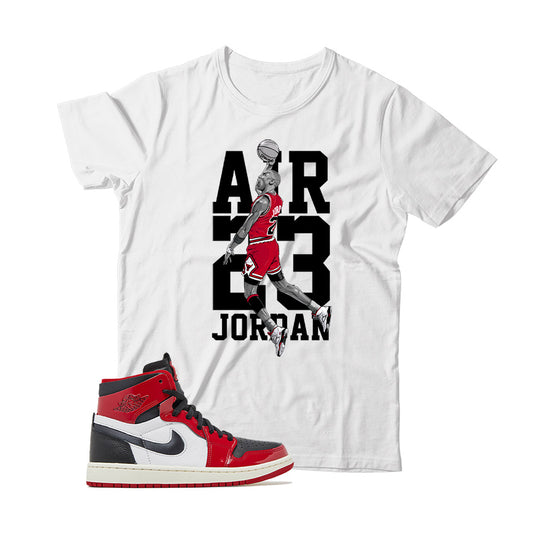 Jordan 1 Patent Chicago shirt