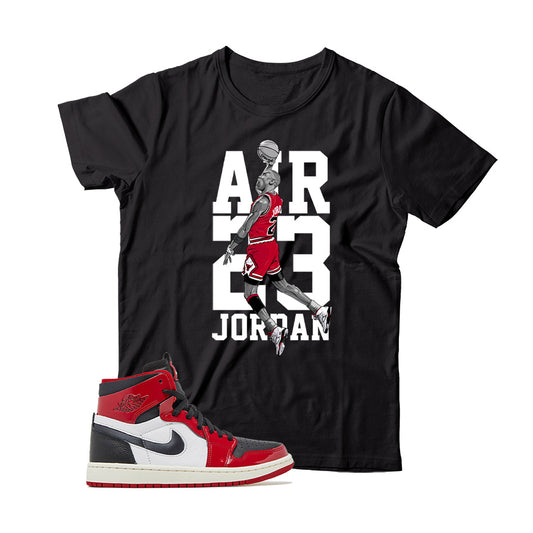 Jordan 1 Patent Chicago shirt
