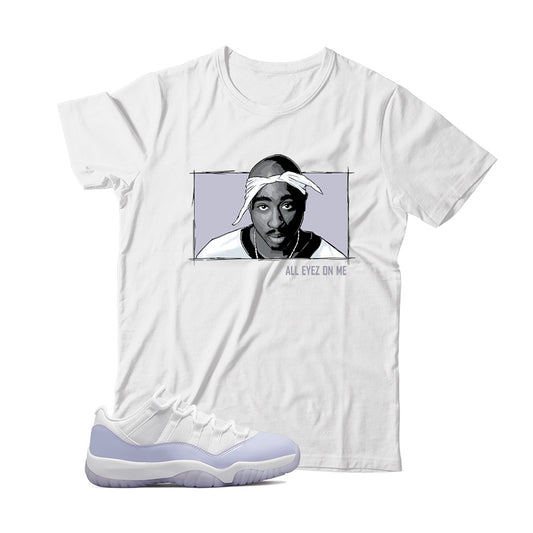 Jordan 11 Low Pure Violet shirt