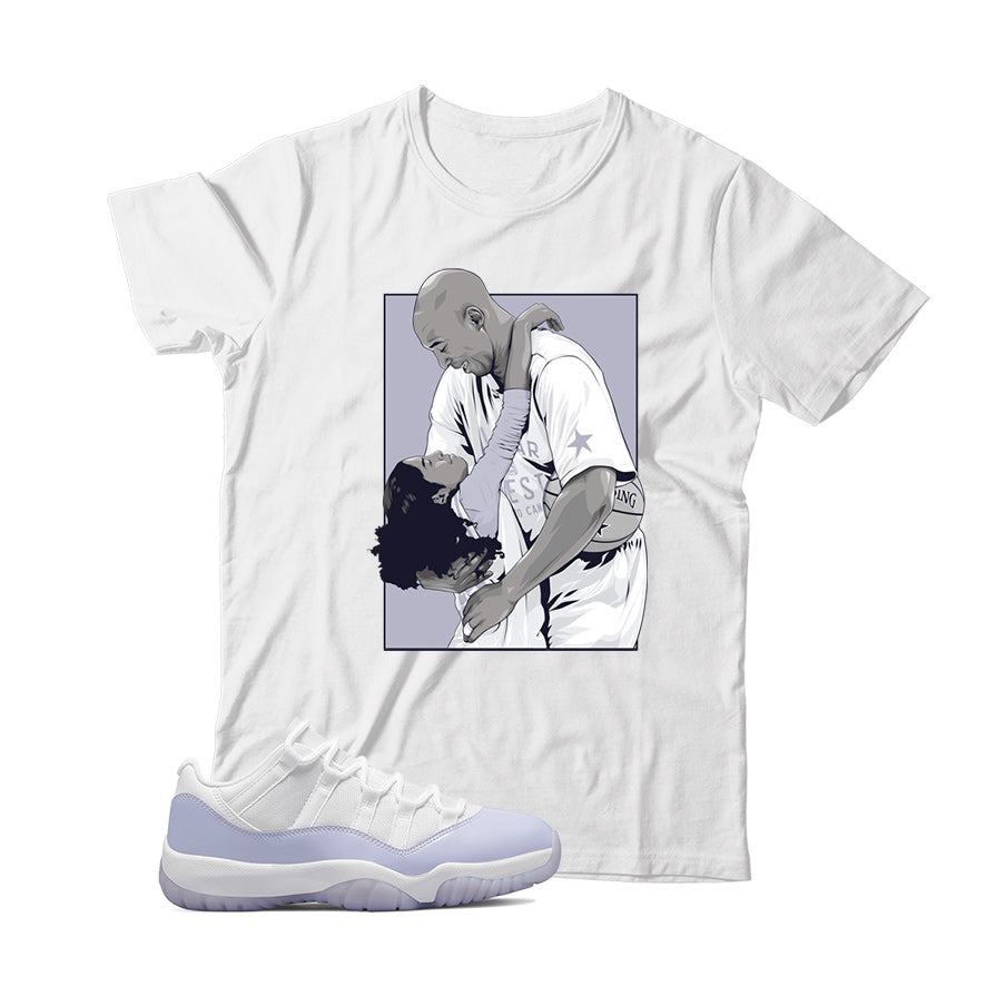 Jordan Low Pure Violet shirt