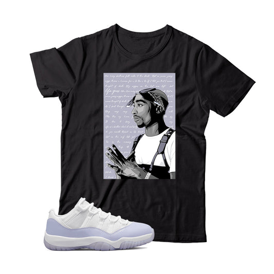 Jordan 11 Low Pure Violet shirt