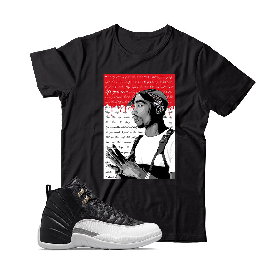 Jordan 12 Playoffs shirt