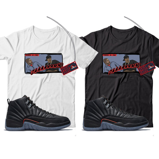 Friday T-Shirt Match Jordan 12 Utility Grind