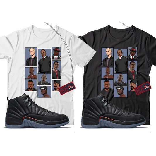 T-Shirt Match Jordan 12 Utility Grind