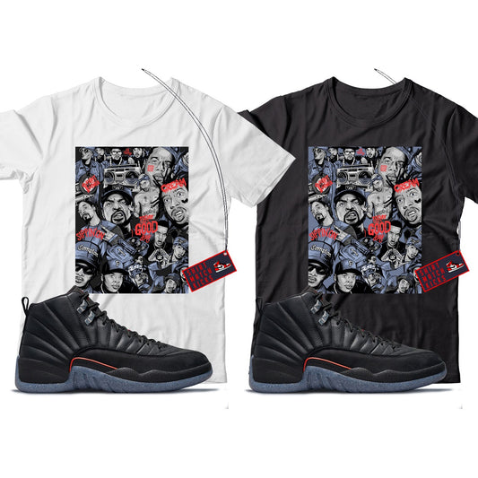 T-Shirt Match Jordan 12 Utility Grind