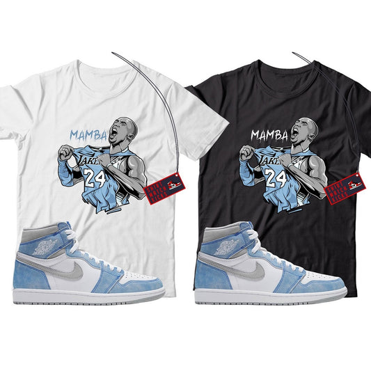 KB T-Shirt Match Jordan 1 Hyper Royal