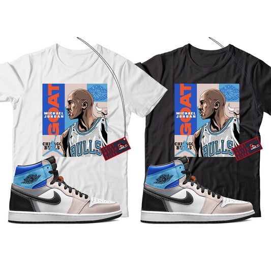 MJ(3) T-Shirt Match Jordan 1 Prototype