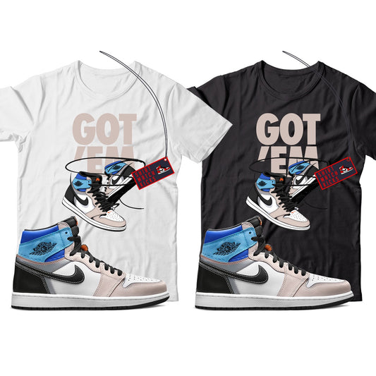 Got Em(2) T-Shirt Match Jordan 1 Prototype