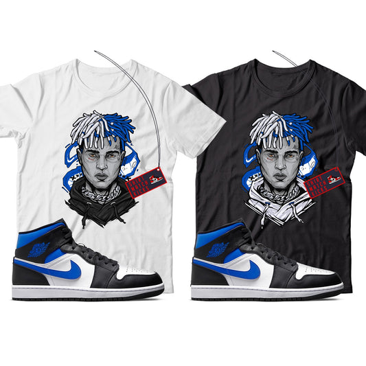 Xten T-Shirt Match Jordan 1 Racer Blue