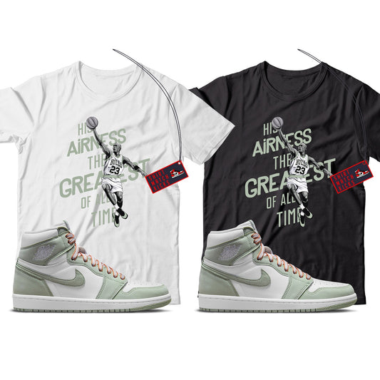 MJ(3) T-Shirt Match Jordan 1 Seafoam