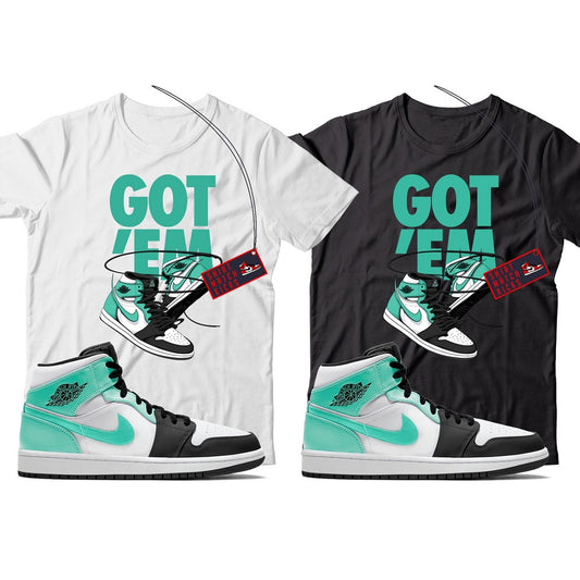 Got Em(2) T-Shirt Match Jordan 1 Tropical Twist