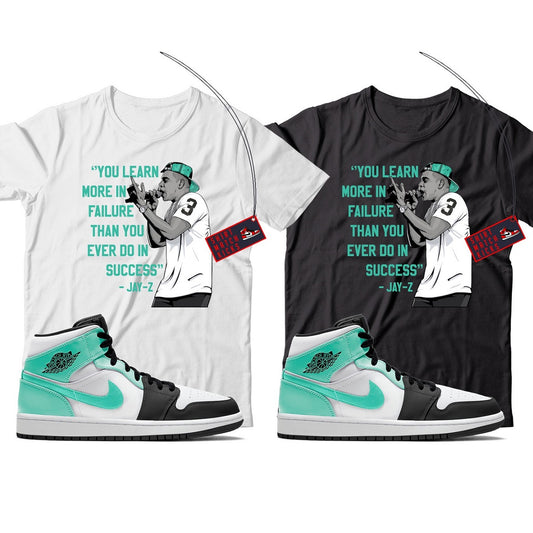 JZ T-Shirt Match Jordan 1 Tropical Twist