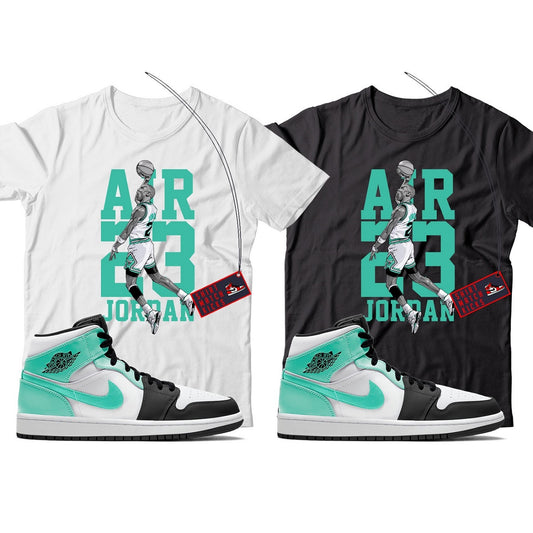 MJ T-Shirt Match Jordan 1 Tropical Twist