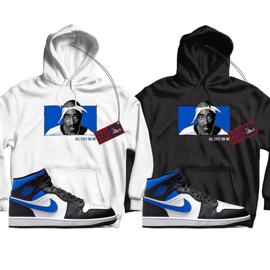 Hoodie Match Jordan 1 Racer Blue