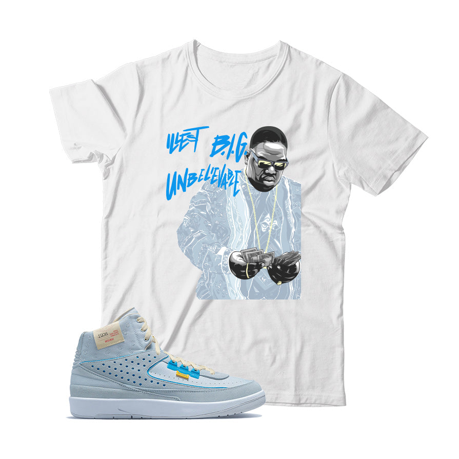 Jordan 2 Union Grey Fog shirt