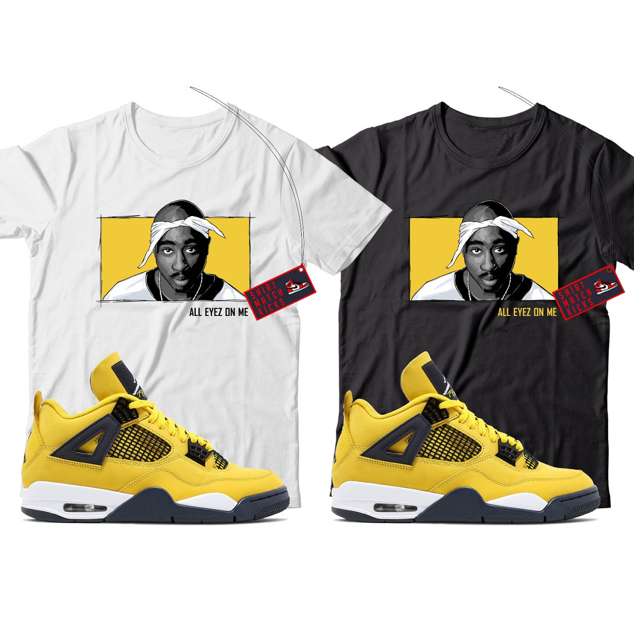 Jordan 4 Lightning Shirt