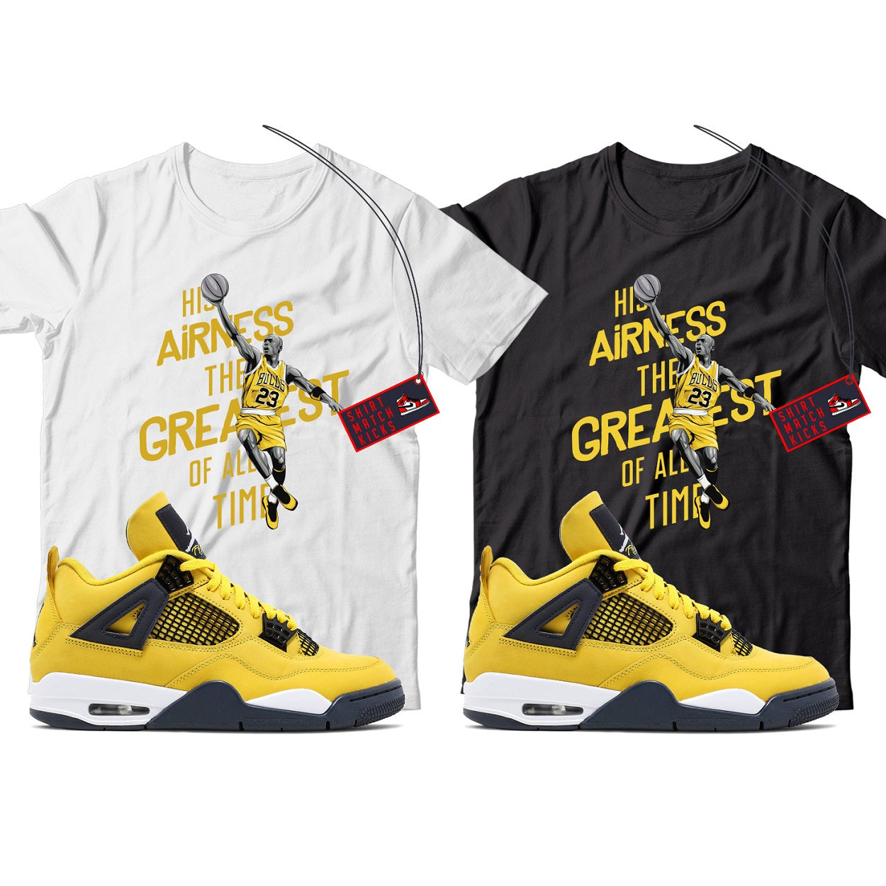 Jordan 4 Lightning Shirt