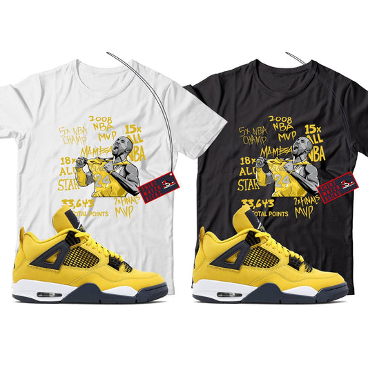 Jordan 4 Lightning Shirt