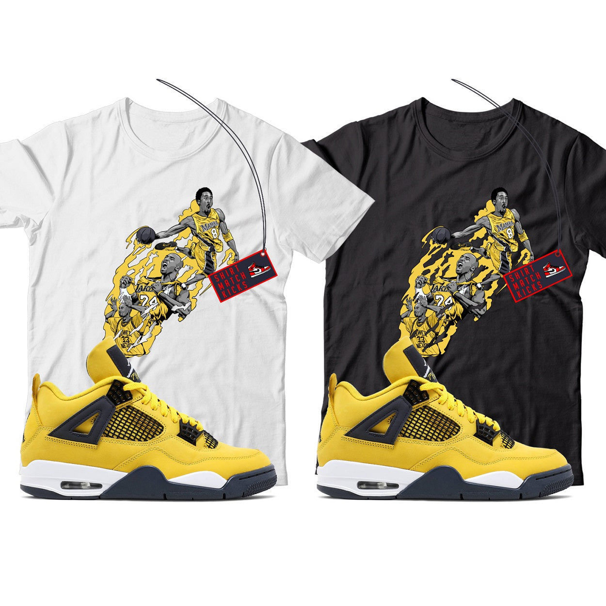 Jordan 4 Lightning Shirt