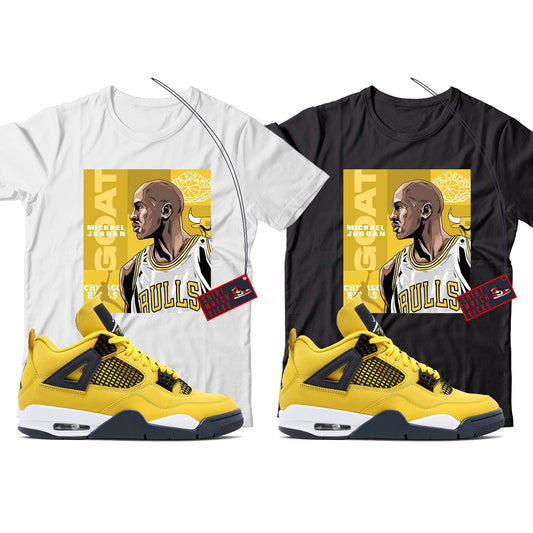 Jordan 4 Lightning Shirt